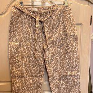 Anthropology leopard pant